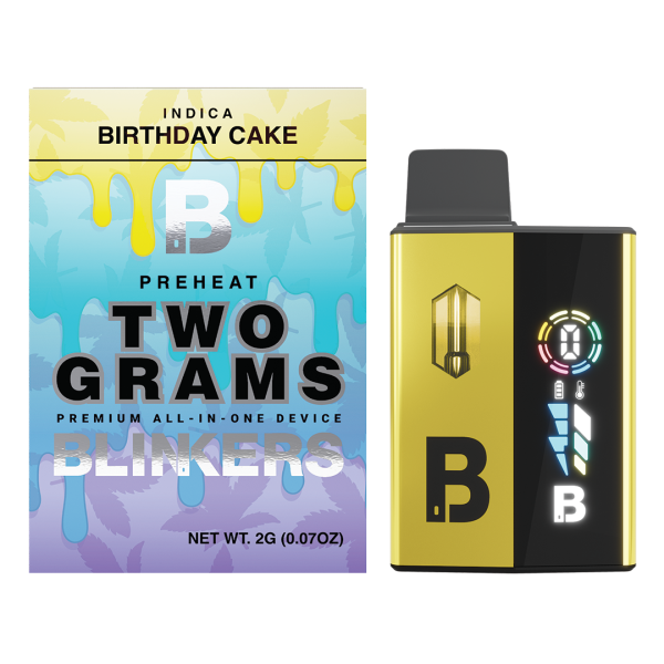 Blinkers Disposable Pens 2 grams (Birthday Cake) Indica