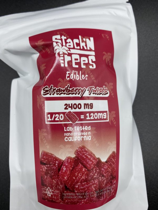 Stack ’N' Trees | Strawberry Twist | 2400MG