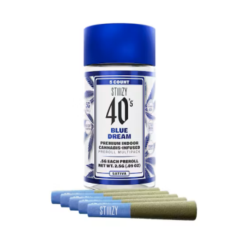 STIIIZY - Blue Dream - .5g Infused Preroll - 5 Pack -Sativa