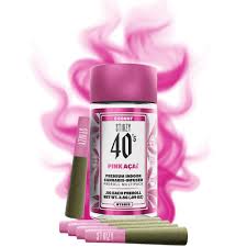 STIIIZY - Pink Acai - .5g Infused Preroll - 5 Pack -Hybrid