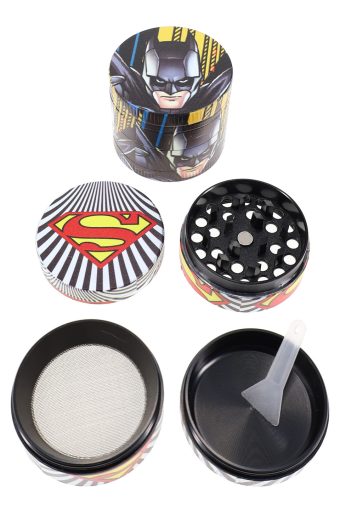 Alloy Metal Grinder / 2.5" / Super Heros Design