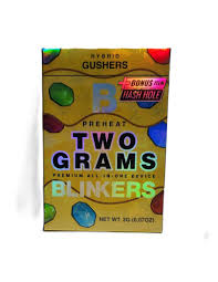 Blinkers Disposable Pens / 2 grams (Gushers) Hybrid / Included .5 g Hash Hole Pre-roll