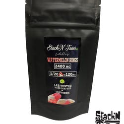 Stack ’N' Trees | Watermelon Rings | 2400MG