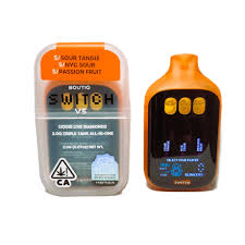 BOUTIQ SWITCH V5 (3 in 1) 2 Grams / Sativa Disposable Pen /  ”Sour Tangie” x “NYC Sour D” x “Passion Fruit” /