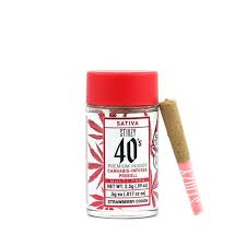 STIIIZY - Strawberry Cough - .5g Infused Preroll - 5 Pack - Sativa