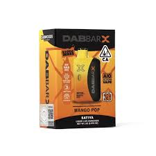 DABBARX Liquid Diamond Disposables Vapes 2g / Mango Pop / Sativa