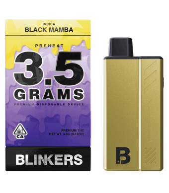 Blinkers Disposables 3.5g / Black Mamba / Indica