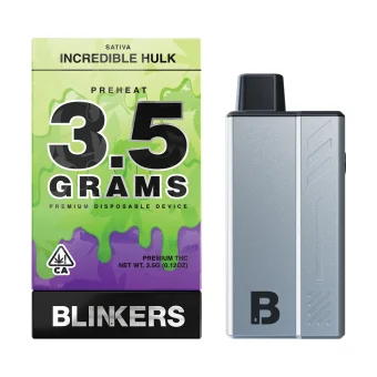Blinkers Disposables 3.5g / Incredible Hulk / Sativa