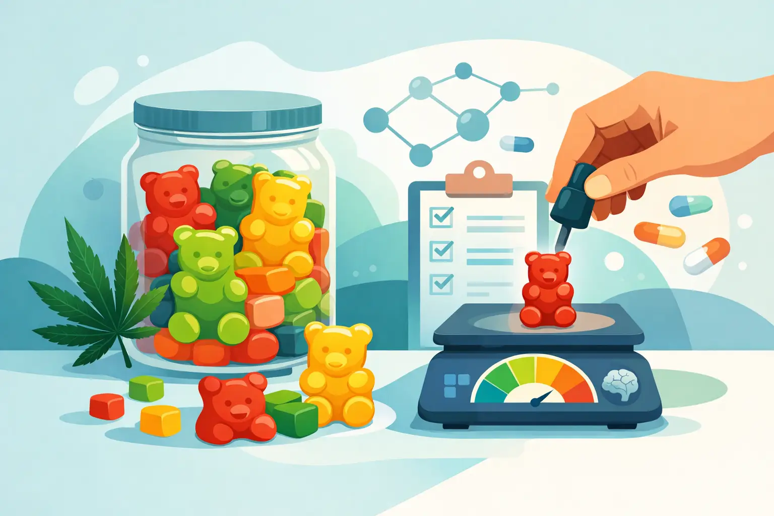 420mg Gummy Bears Edibles and Smart Dosing