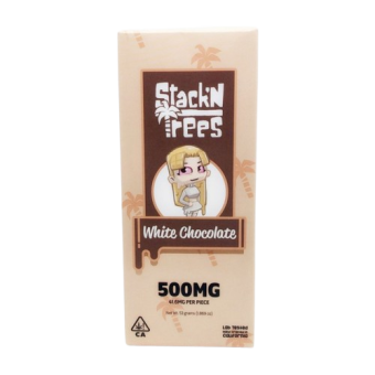 Stacks N Trees Chocolate Bar (White Chocolate) 500mg