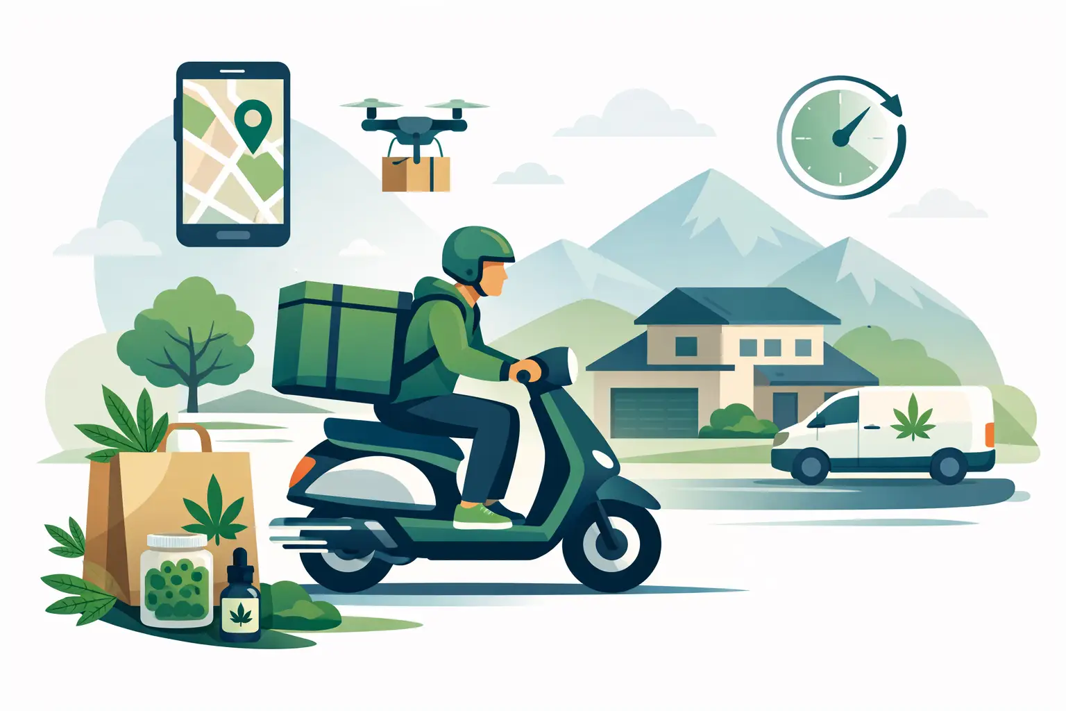 Cannabis Delivery Upland for Fast Private Orders