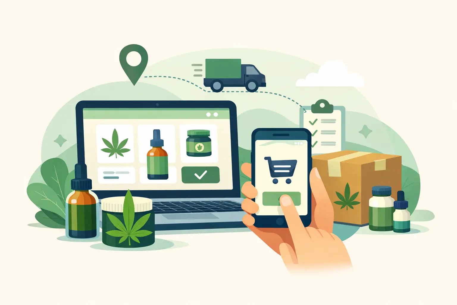 Online Marijuana Products Ordering Made Simple