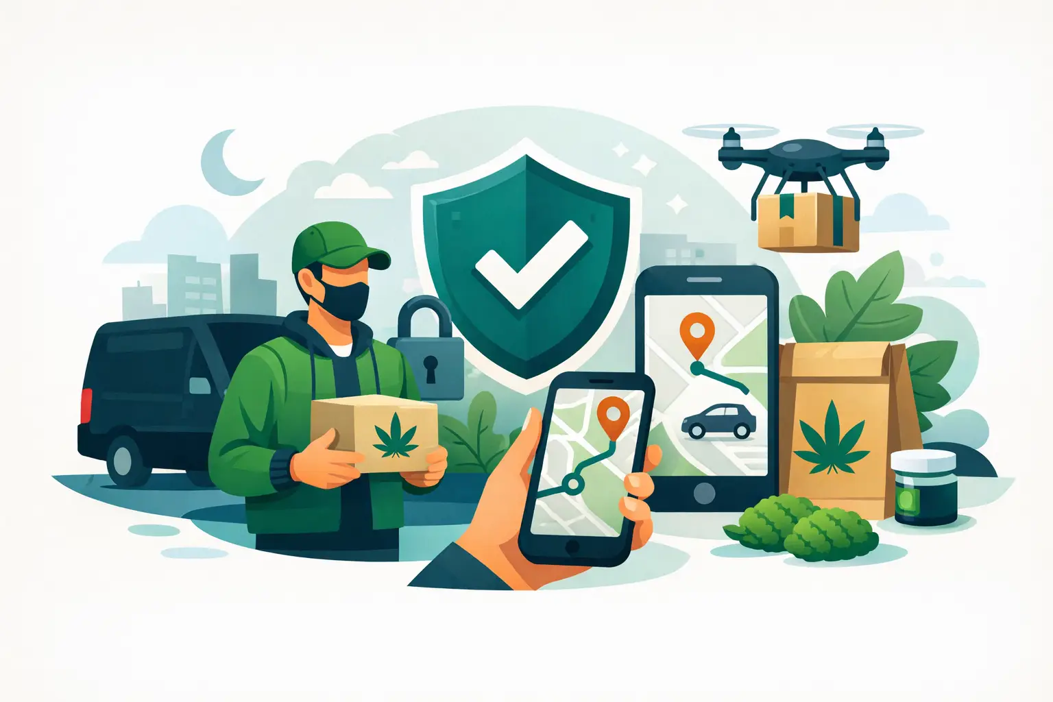 What Makes a Discreet Marijuana Delivery Service Safe
