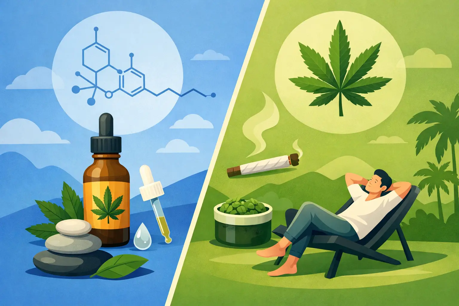 CBD vs THC for Relaxation: Which Is Better?