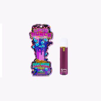 Devour 2g / Live Resin /  All-In-One Disposable Vape /Lucid Punch / Hybrid