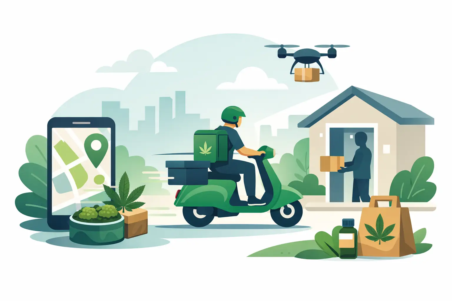 Weed Delivery for Fast, Private Local Orders