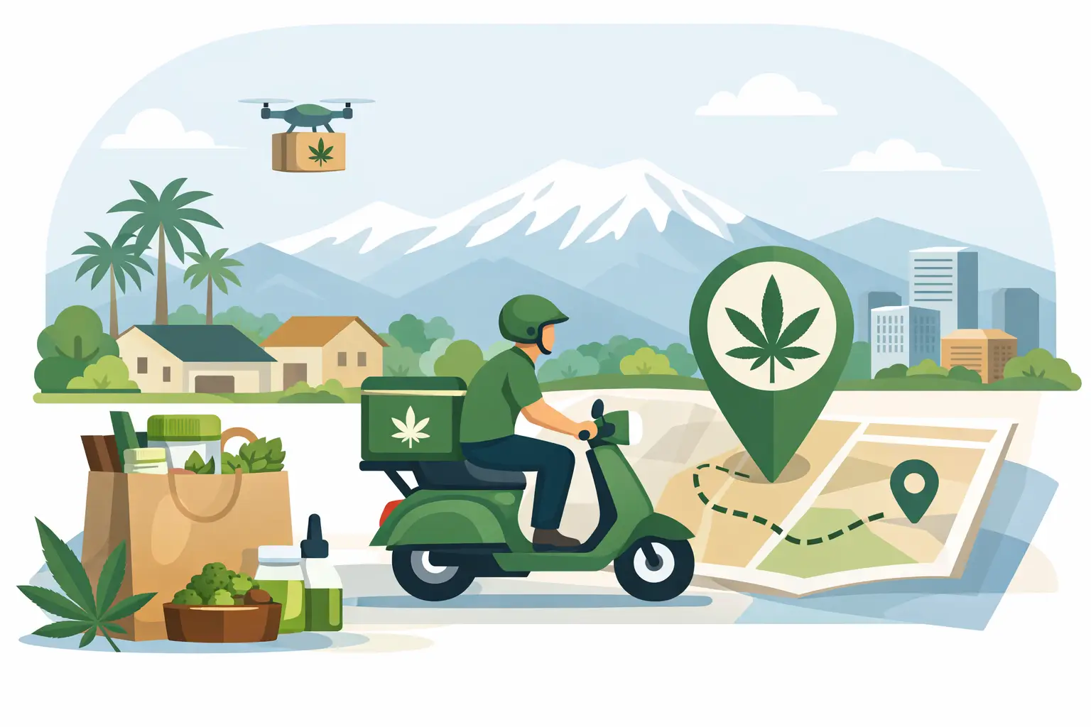 Weed Delivery Services Near Me in Rancho Cucamonga, CA