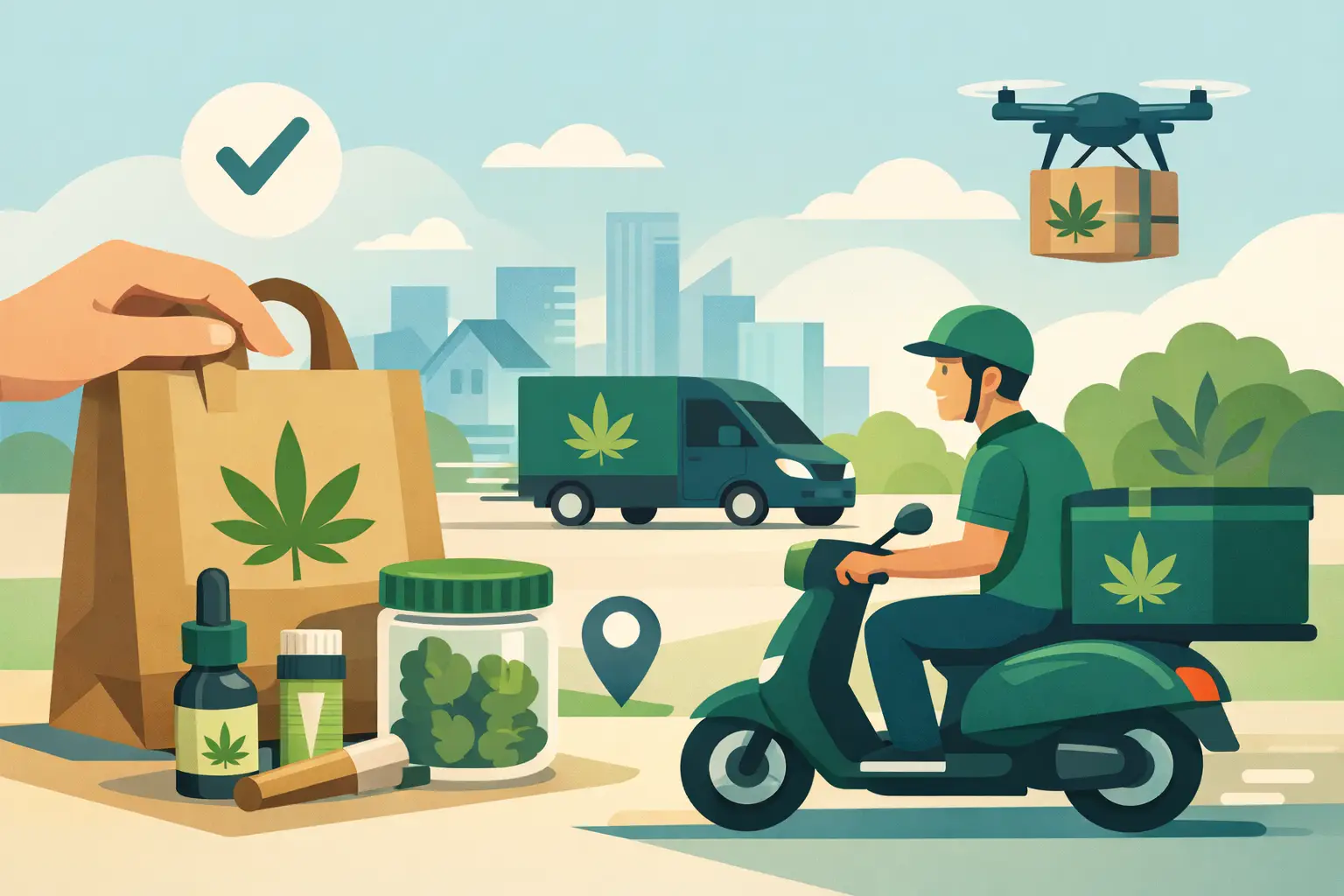 What to Expect From a Cannabis Delivery Service
