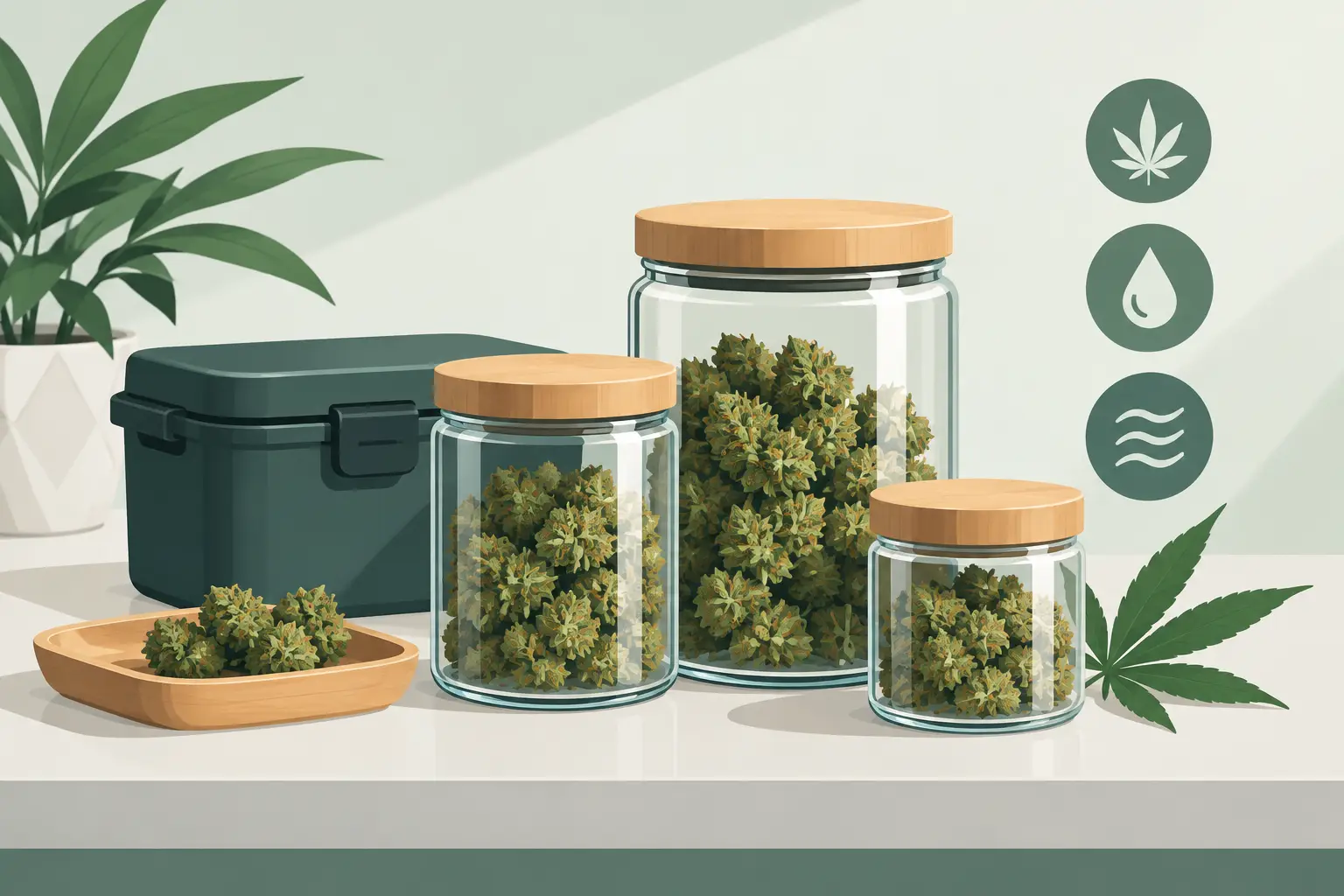 Cannabis Flower Storage That Keeps Every Jar Fresh