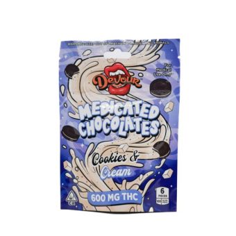 Devour /  Cookies & Cream Medicated Chocolate / 600mg