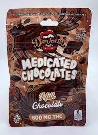 Devour/ Medicated Chocolates (600mg) – Milk Chocolate