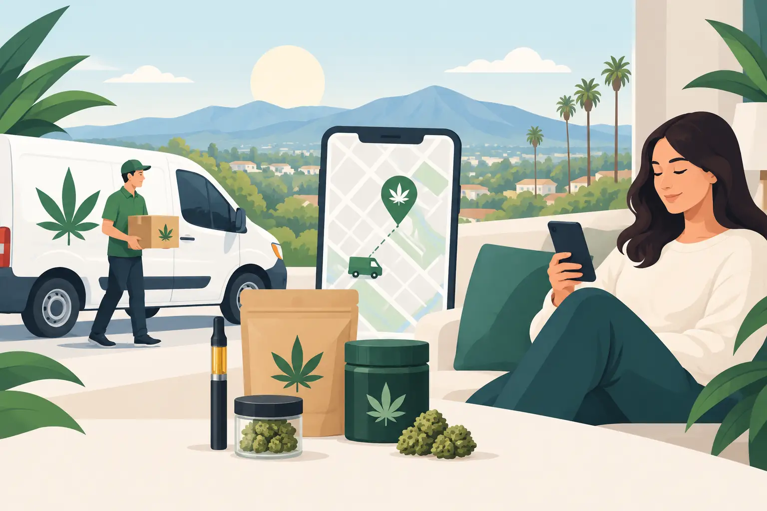 Etiwanda Cannabis Delivery Options That Fit Your Day