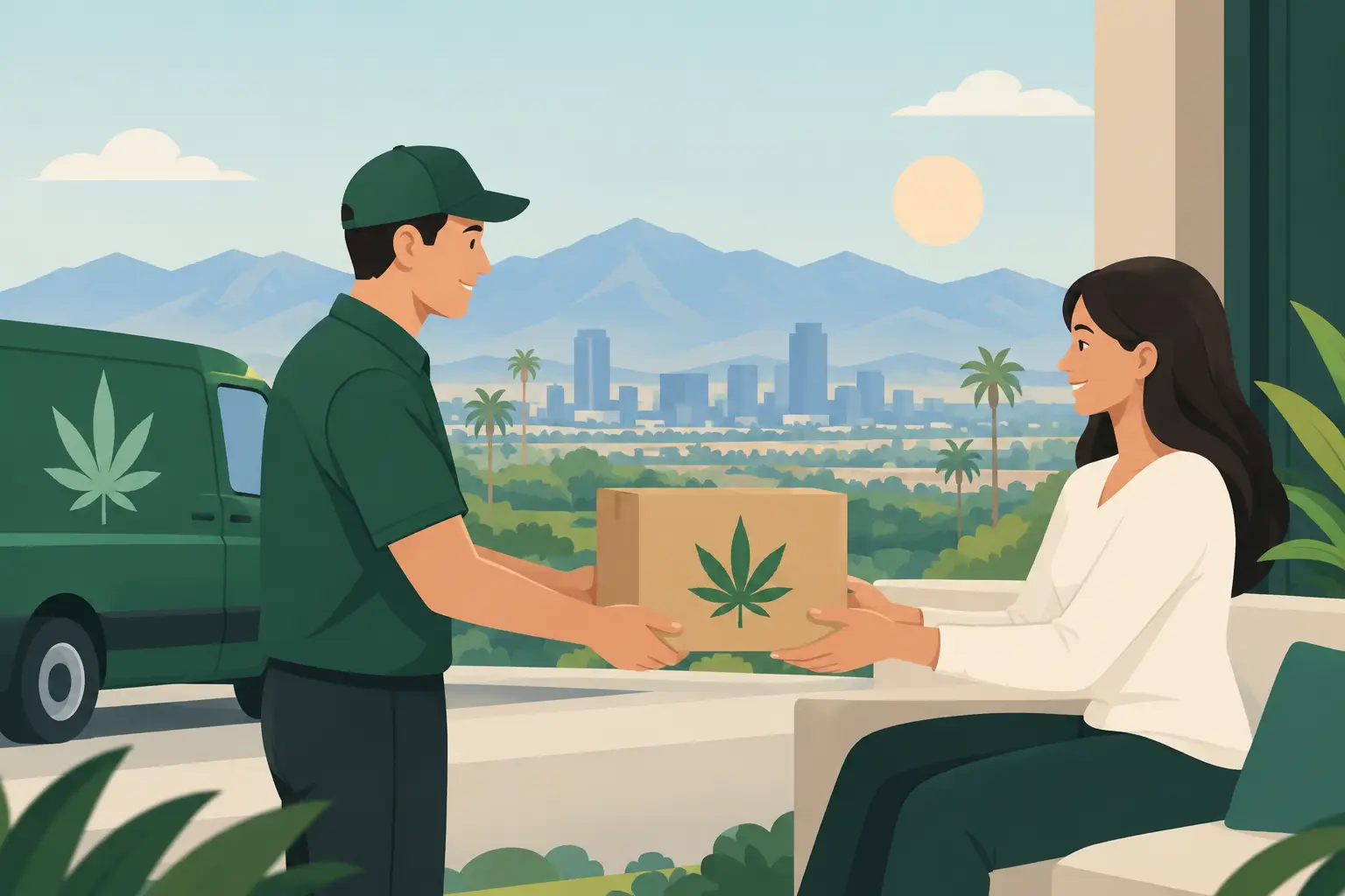 Fast Weed Delivery Options for Inland Empire Adults
