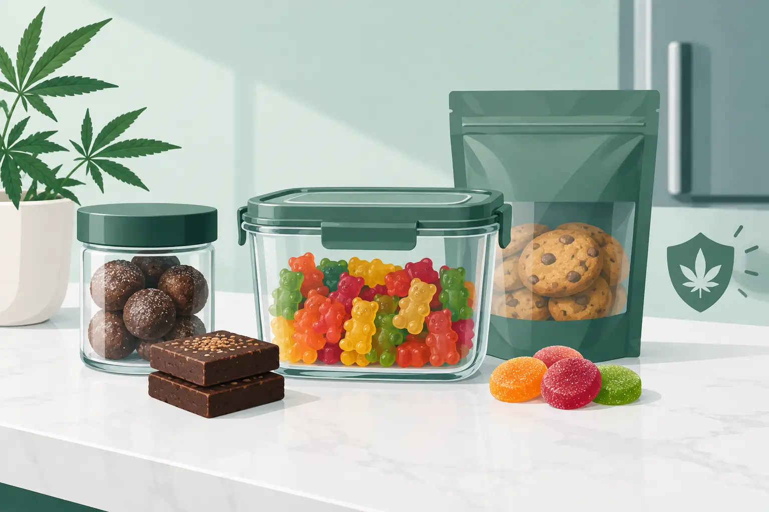 How to Store Cannabis Edibles for Freshness
