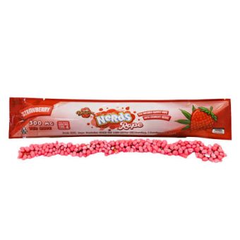 Devour Nerds Rope, (Strawberry) 500mg infused gummy rope