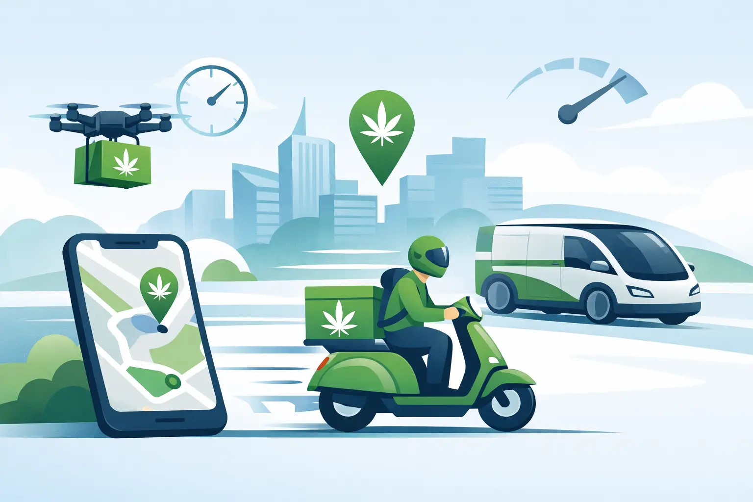 The Future of Cannabis Delivery Is Faster