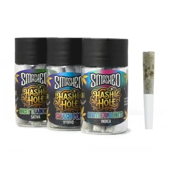 Smashed Hash Hole Pre Rolls – Ghost Train / Sativa