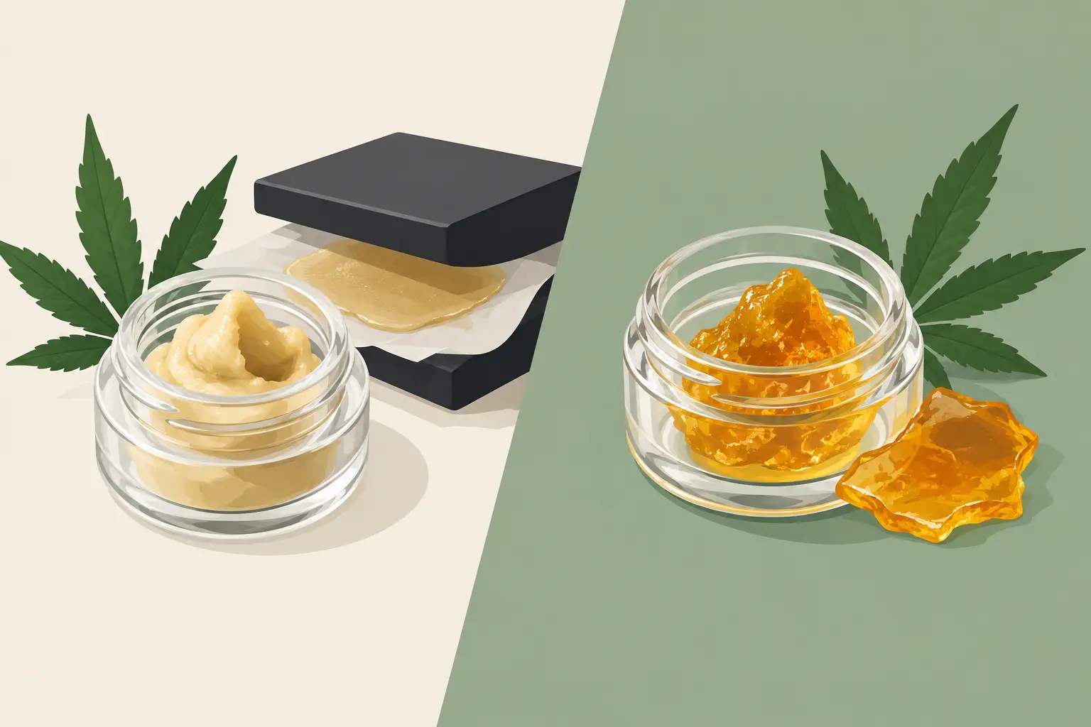 Rosin Versus Resin Concentrates Explained