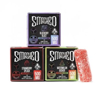 Smashed 500mg / Watermelon Gusher /  Liquid Diamond Gummies