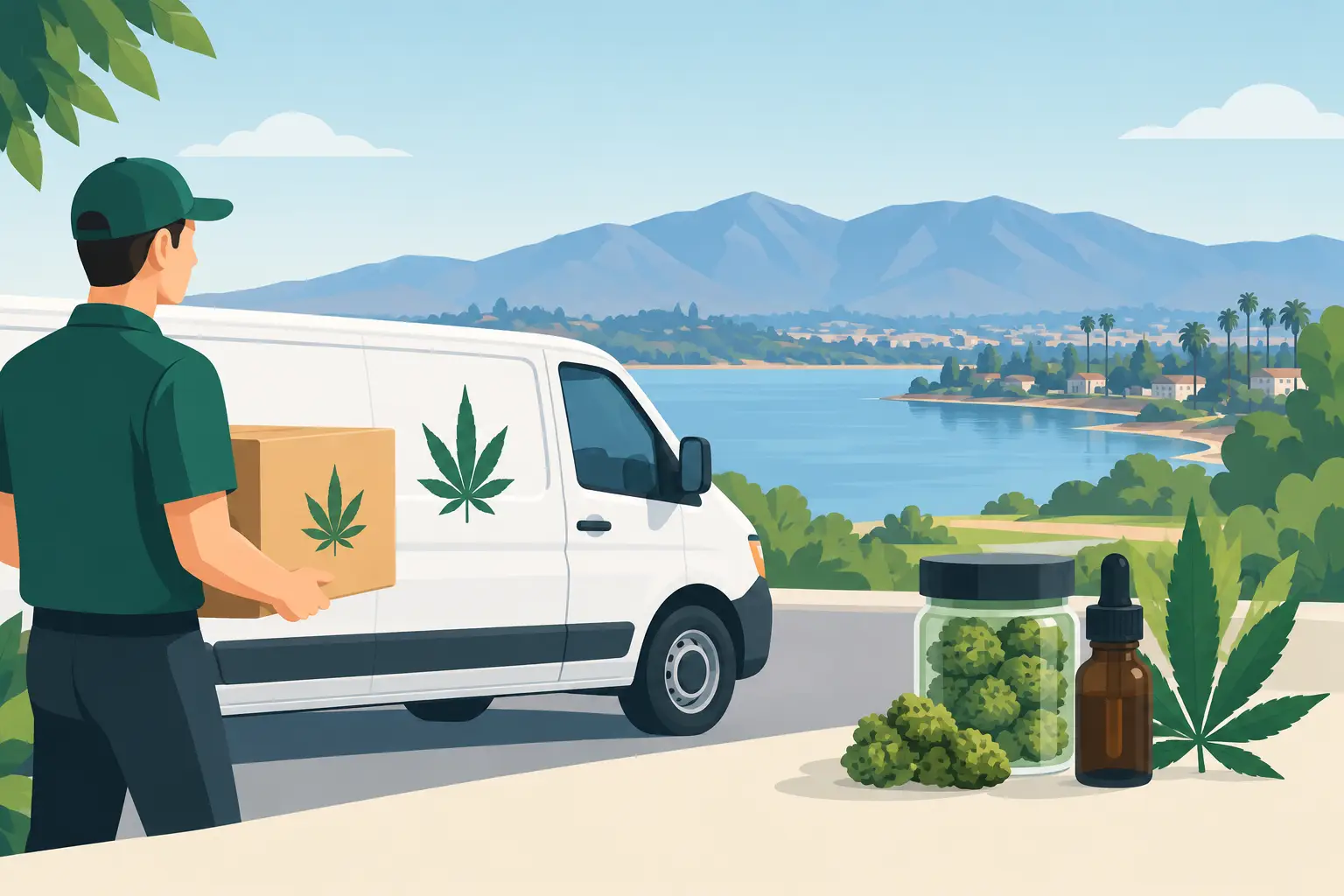 Weed Delivery Fontana Sierra Lakes Made Simple